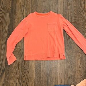 Coral Athleta Pullover